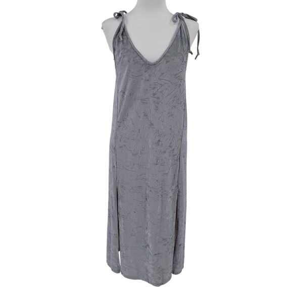 Urban Renewal Textured Crushed Velvet Midi Dress Summer Beachy Vacation Size XS - Picture 1 of 11